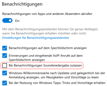 Benachrichtigungen