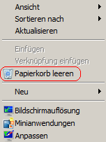 Kontextmenü