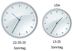 Zusätzliche Uhren