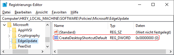 CreateDesktopShortcutDefault