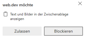 Benachrichtigung