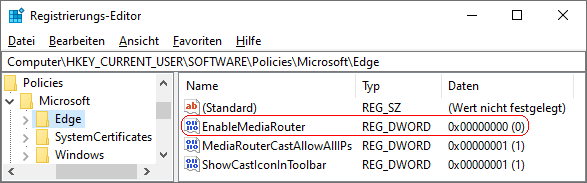 EnableMediaRouter