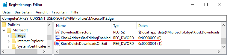 KioskDeleteDownloadsOnExit