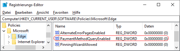 PaymentMethodQueryEnabled