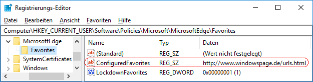 ConfiguredFavorites