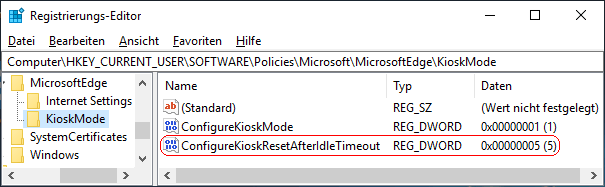 ConfigureKioskResetAfterIdleTimeout