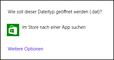 Wie soll diese Datei geöffnet werden?
