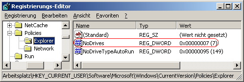 NoDrives