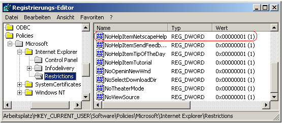 NoHelpItemNetscapeHelp