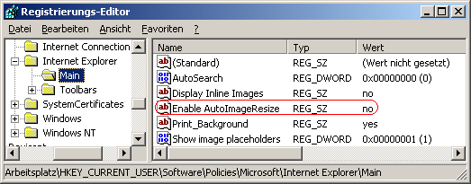 Enable AutoImageResize