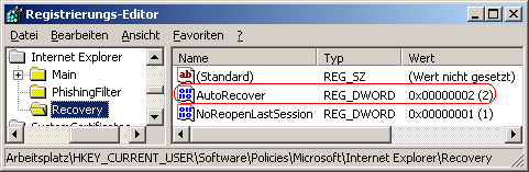 AutoRecover