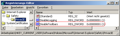 DisableToolbars