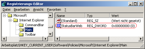 StatusBarWeb