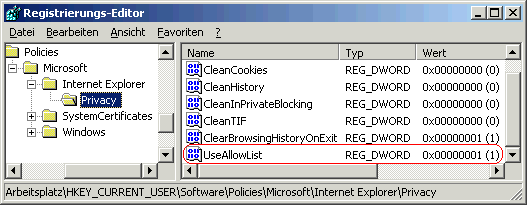 UseAllowList