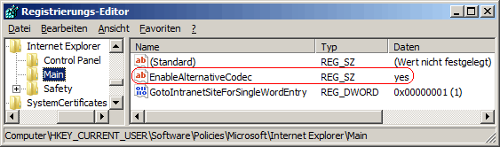 EnableAlternativeCodec