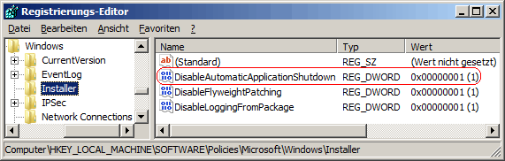 DisableAutomaticApplicationShutdown