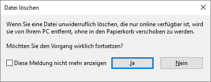 Dialog "Datei löschen"