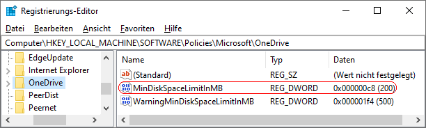 MinDiskSpaceLimitInMB