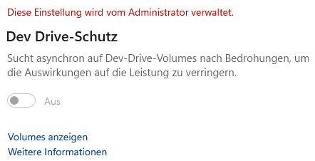 Viren- und Bedrohungsschutz