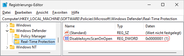 DisableAsyncScanOnOpen