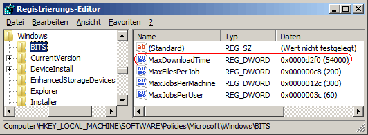 MaxDownloadTime