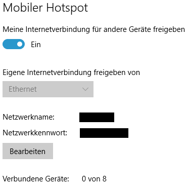 Mobiler Hotspot