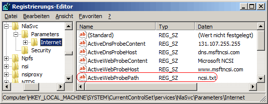 ActiveWebProbePath