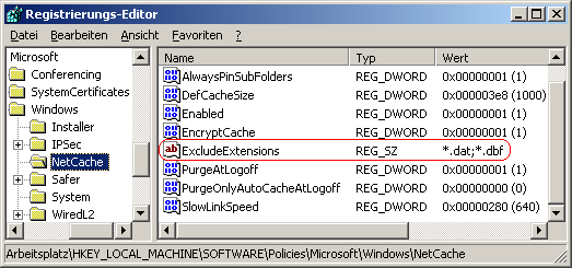 ExcludeExtensions