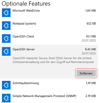 OpenSSH-Server