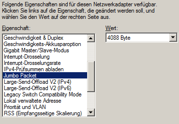 Netzwerkeinstellungen