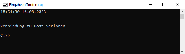 telnet 127.0.0.1 13