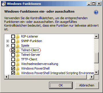 Telnet-Client