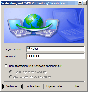 VPN-Verbindung herstellen