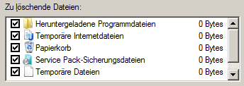 Datenträgerbereinigung