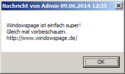 Nachricht