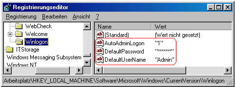 AutoAdminLogon