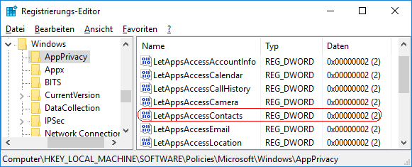 LetAppsAccessContacts