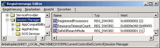 SafeDllSearchMode