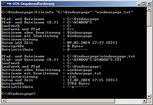 fileinfo.cmd