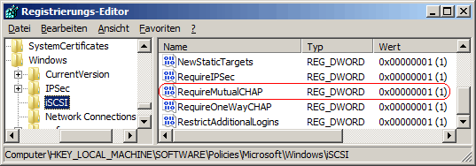 RequireMutualCHAP