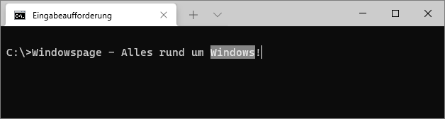 Windows Terminal