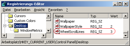 WheelScrollLines