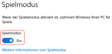 Spielmodus