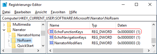 EchoFunctionKeys