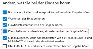 Sprachausgabe