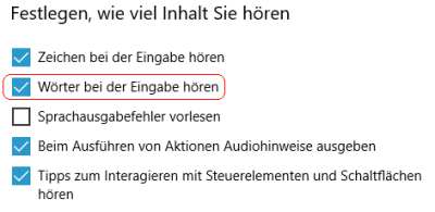 Sprachausgabe