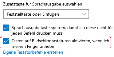 Sprachausgabe