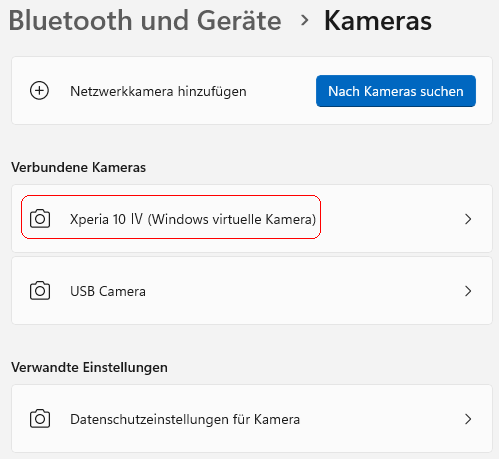 Kameras