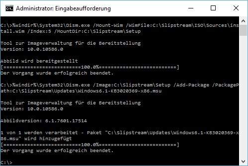 Abbild bereitstellen