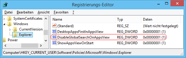 DisableGlobalSearchOnAppsView
